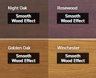Wood colour options